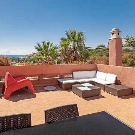 2043-apt With Huge Terrace And Seaview Appartamento Estepona